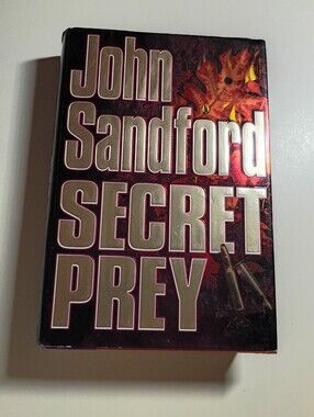 John Sandford "Secret Prey" Hardcover Book -